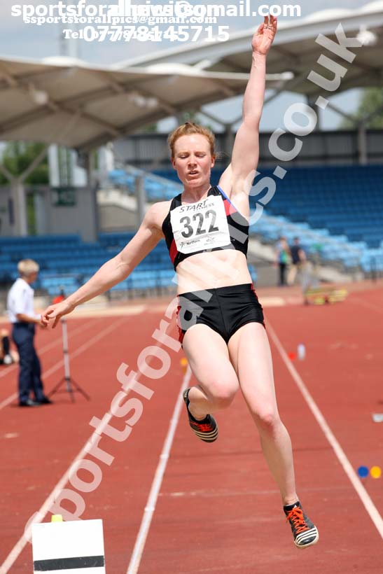 Senior womens long jump, Northern Senior and Under-20s Champs., Sports City, Manchester. Photo: David T. Hewitson/Sports for All Pics